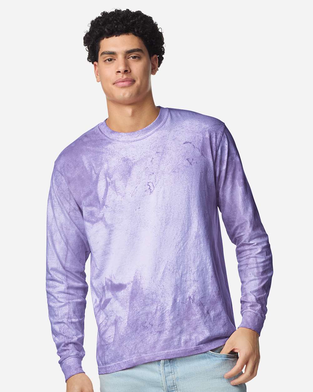 Comfort Colors Unisex Colorblast™ Long Sleeve T-Shirt. 6045 - Amethyst