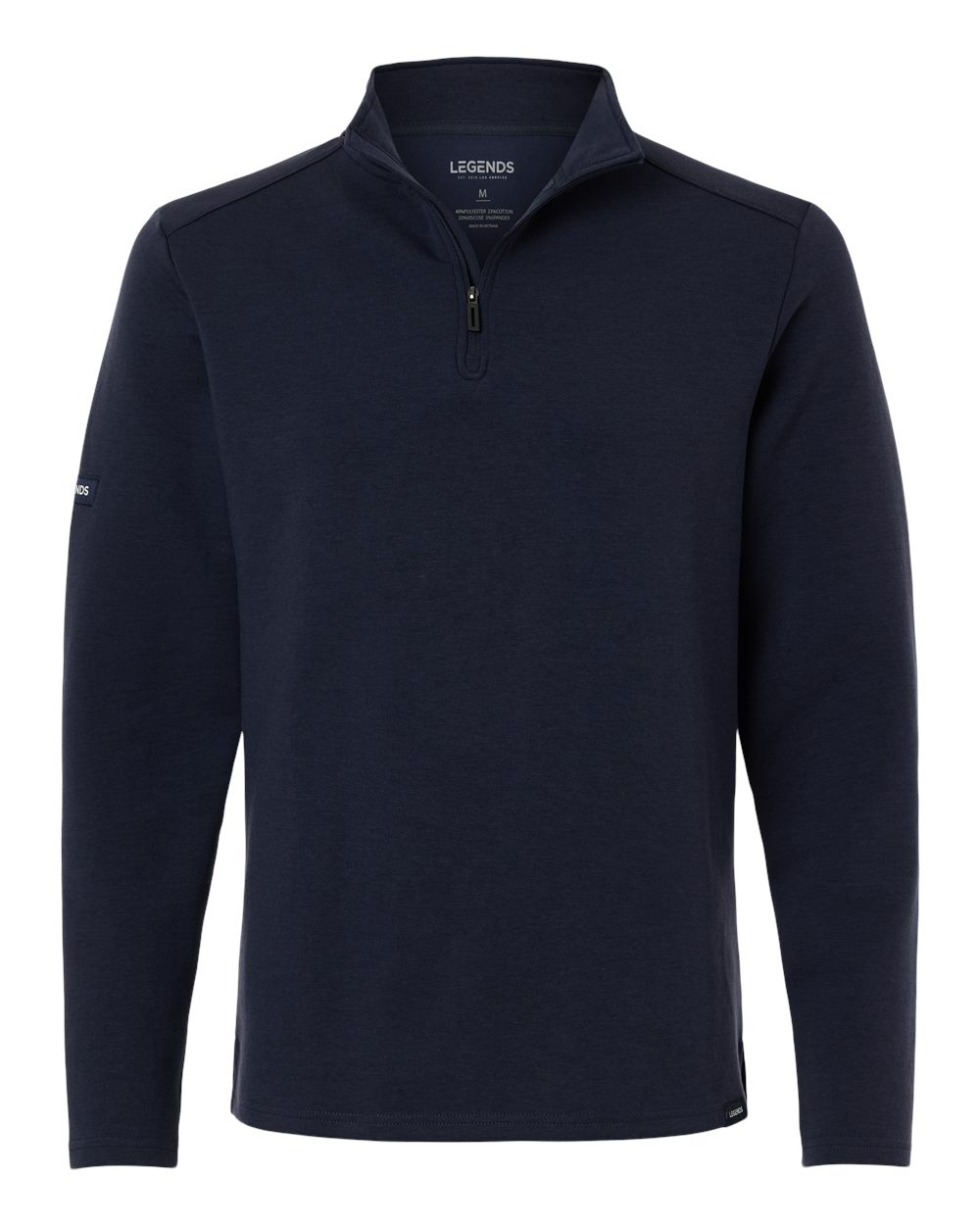 Legends Men's Scuba Quarter-Zip Pullover. SWM000006 - Navy
