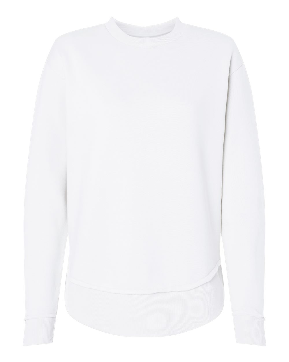 LAT Women's Weekend Crewneck Sweatshirt. 3525 - White