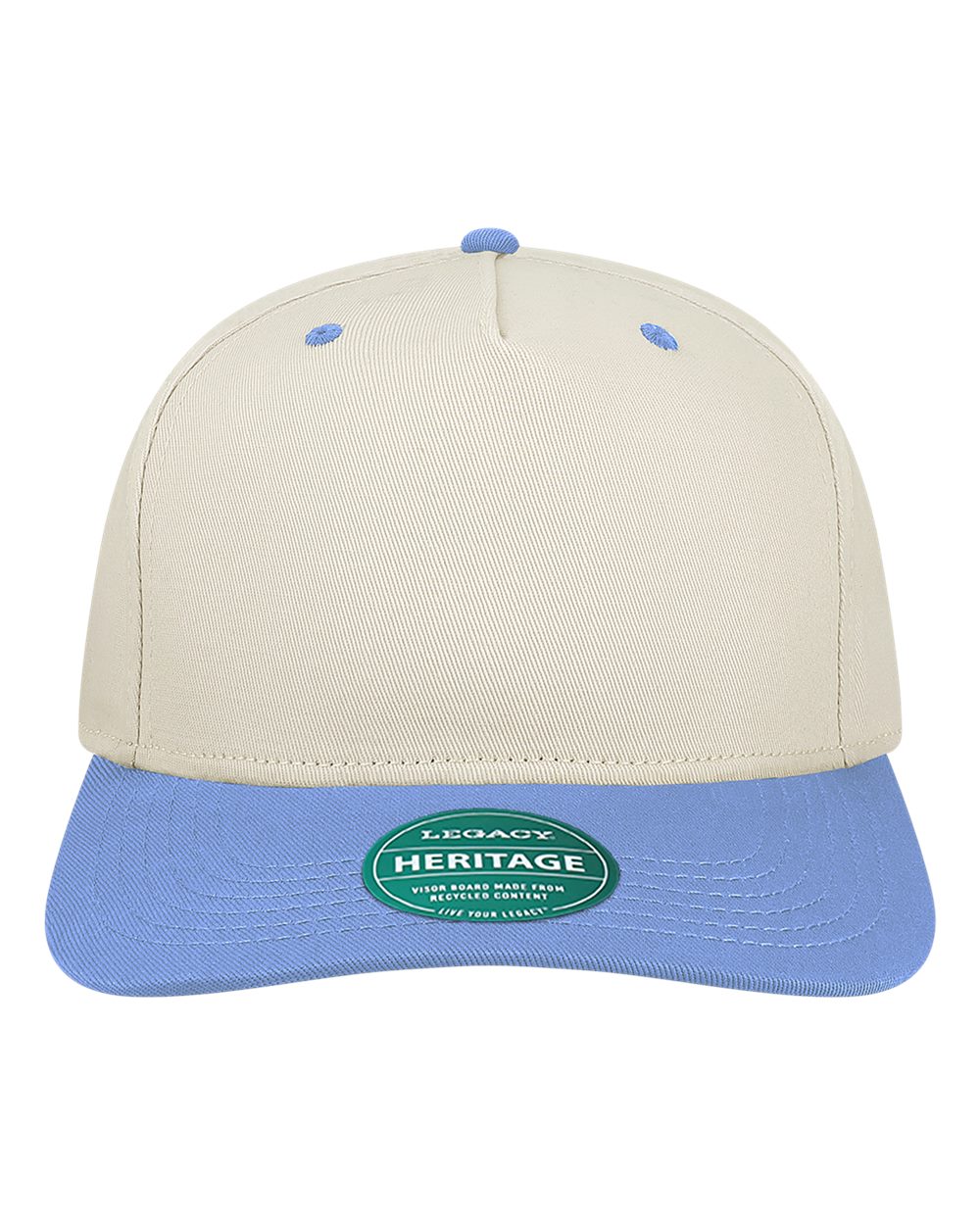 LEGACY Heritage Twill Cap. HTA - Stone/ Power Blue