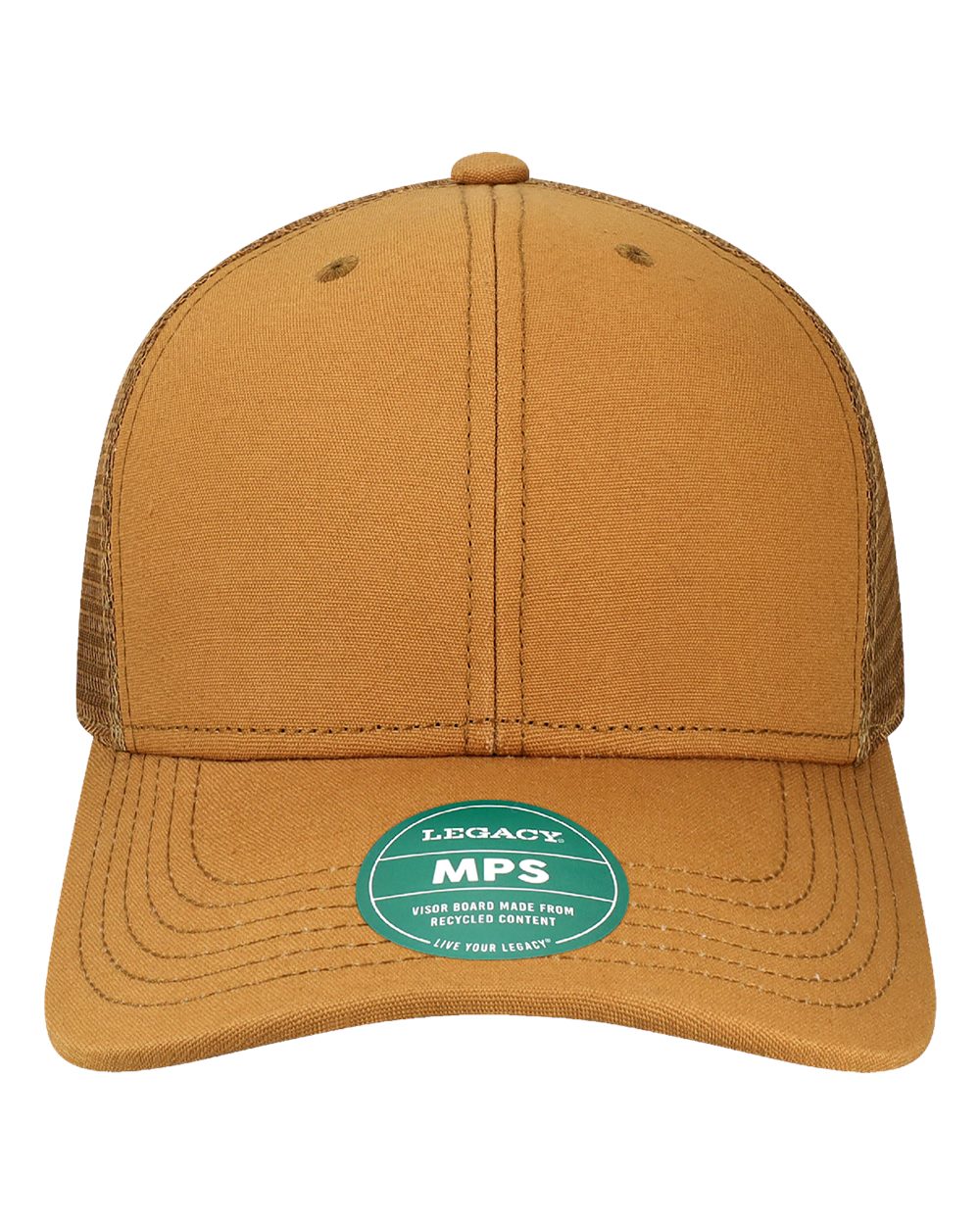 LEGACY Mid-Pro Snapback Trucker Cap. MPS - Ochre Yellow