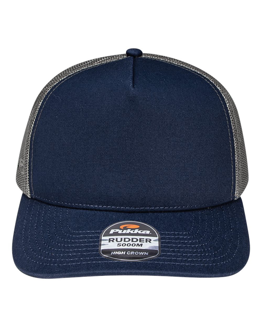 Pukka Rudder Five-Panel Cap. 5000M - Navy/ Charcoal