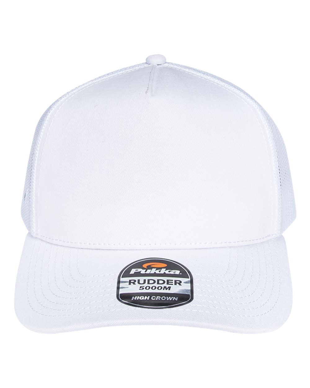 Pukka Rudder Five-Panel Cap. 5000M - White