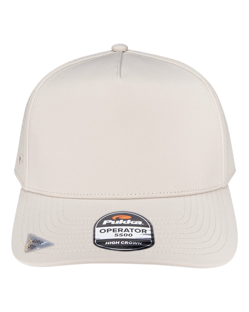 Pukka Operator Perforated Five-Panel Cap. 5500 - Stone