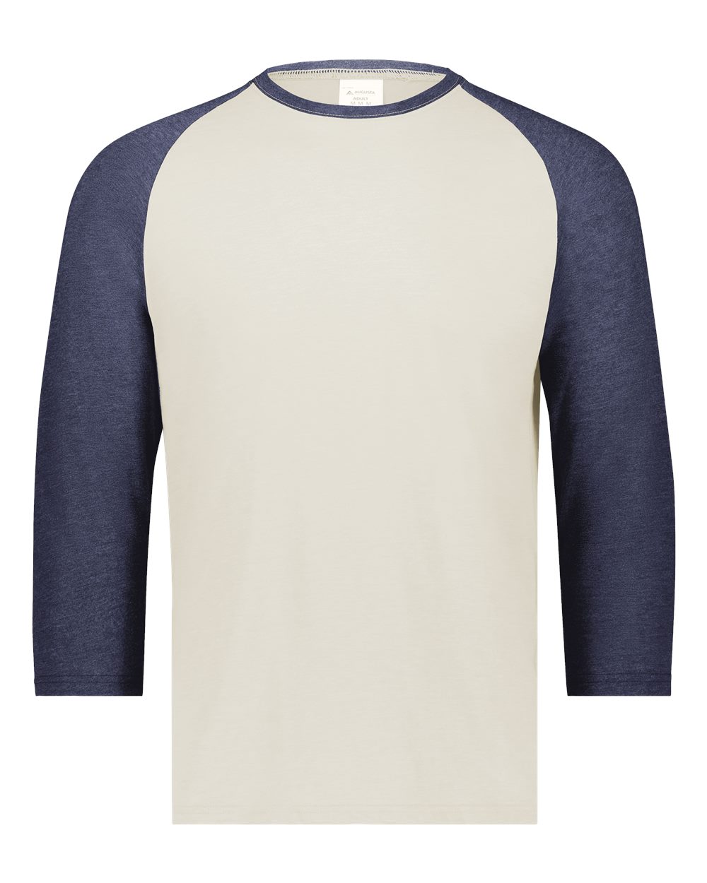 Augusta Sportswear Men's Gameday Vintage T-Shirt. 6879 - Birch/ Navy Heather