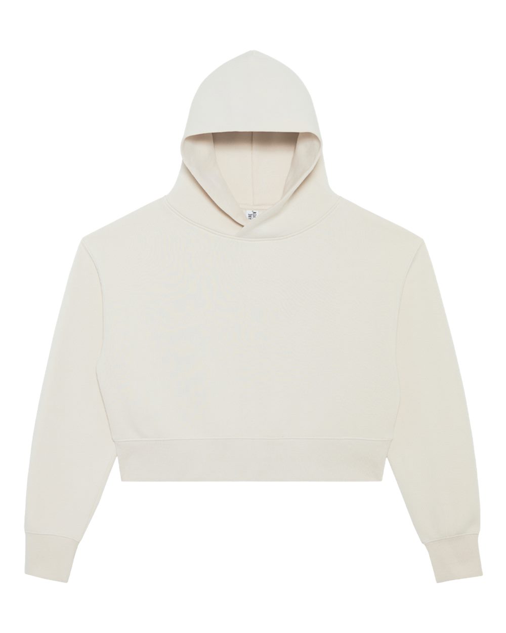 Lane Seven Women's Relaxed Cropped Hoodie Sweatshirt. LS88001 - Bone