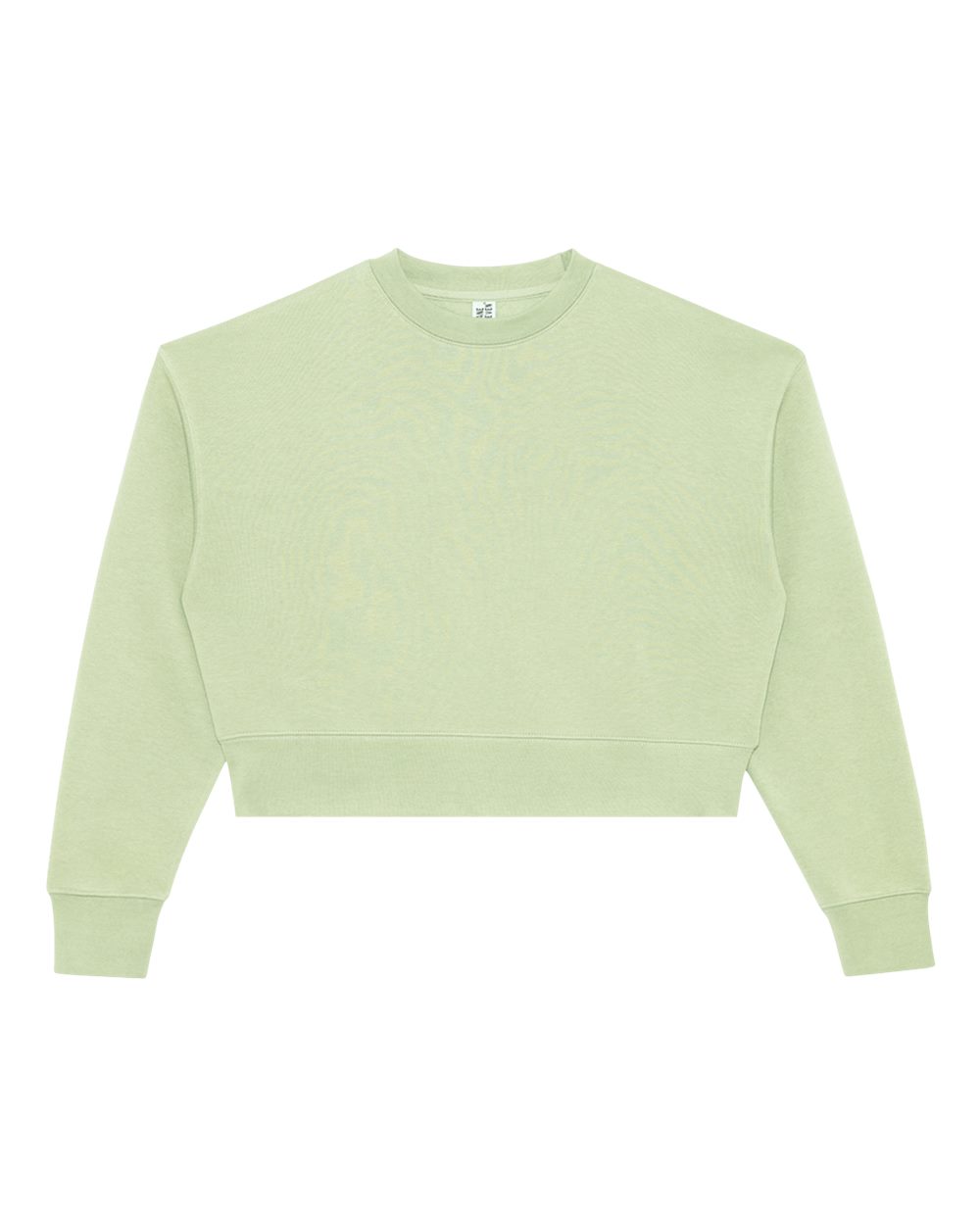 Lane Seven Women's Relaxed Cropped Crewneck Sweatshirt. LS88004 - Matcha