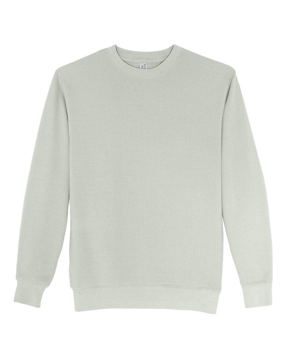 Lane Seven Unisex Thermal Crewneck Sweatshirt. LS34004 - Dove Grey