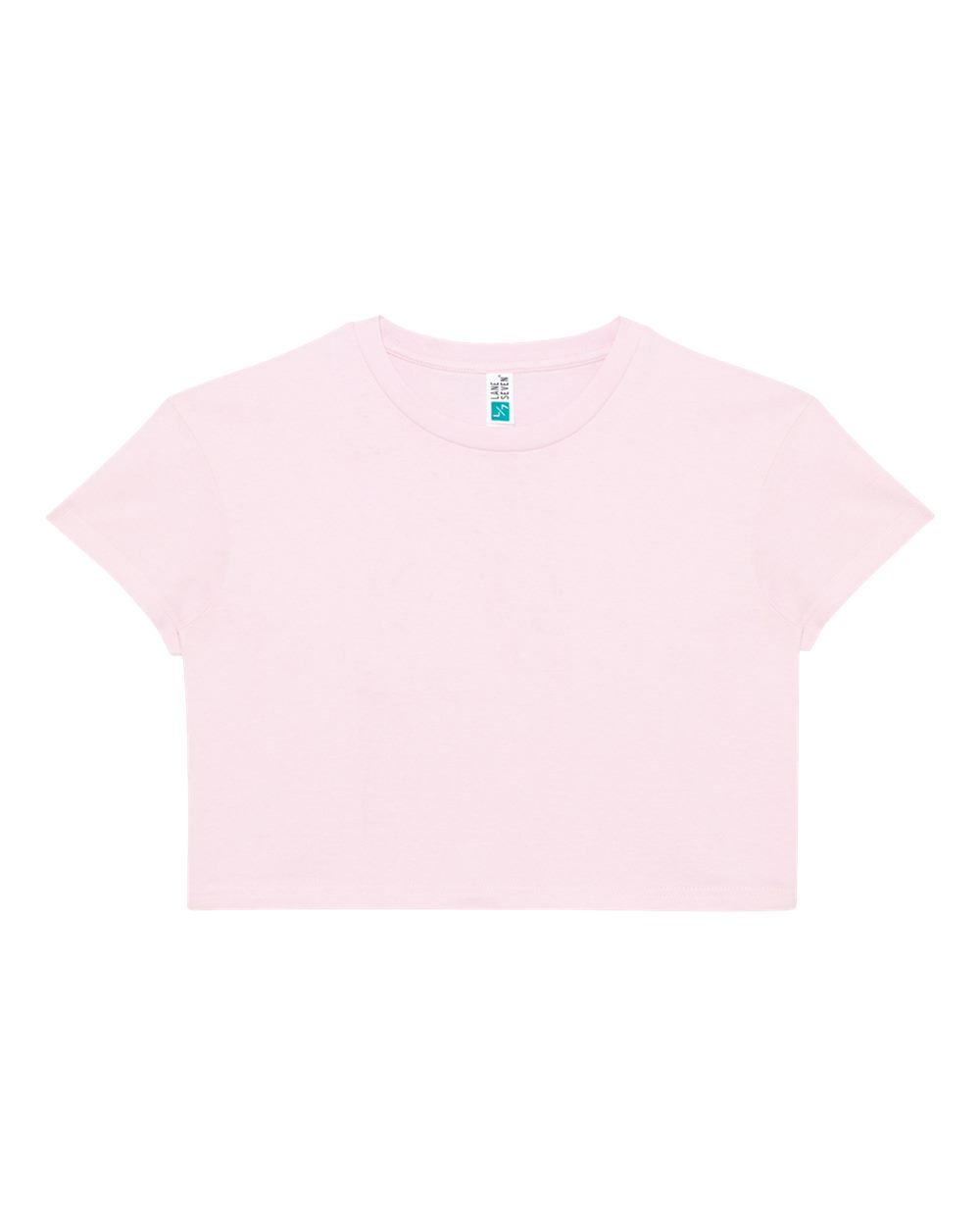 Lane Seven Women's Crop Tee. LS81000 - Bubblegum Pink