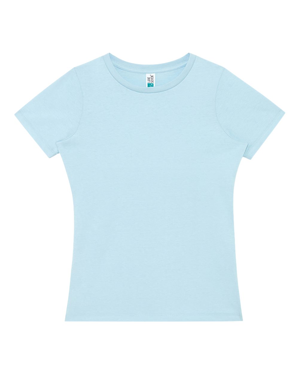 Lane Seven Women's Relaxed Tee. LS81001 - Baby Blue