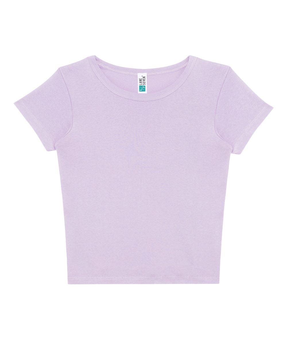 Lane Seven Women's Baby Tee. LS82001 - Lilac