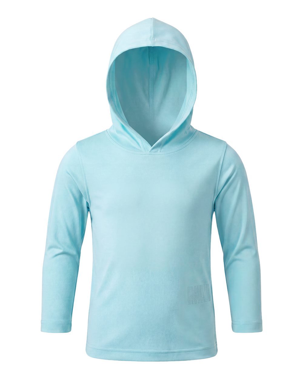 Paragon Toddler Bahama Hooded Long Sleeve T-Shirt. 221T - Aqua Blue