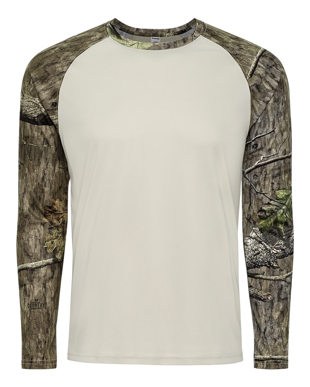 Paragon Men's Jackson Mossy Oak Colorblocked Long Sleeve T-Shirt. 236 - Country Roots