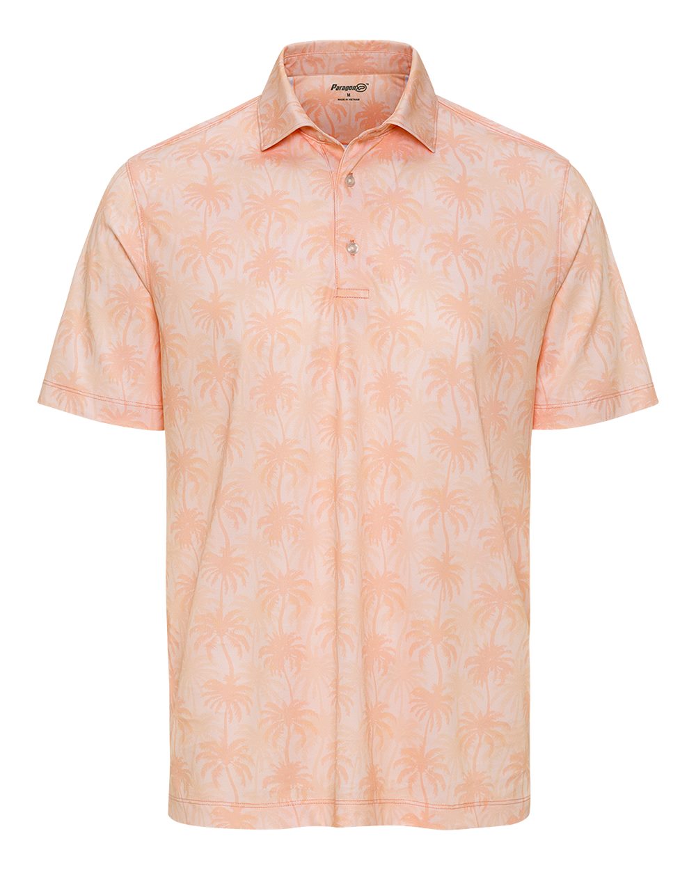 Paragon Men's Charleston Sublimated Polo. 154 - Coral