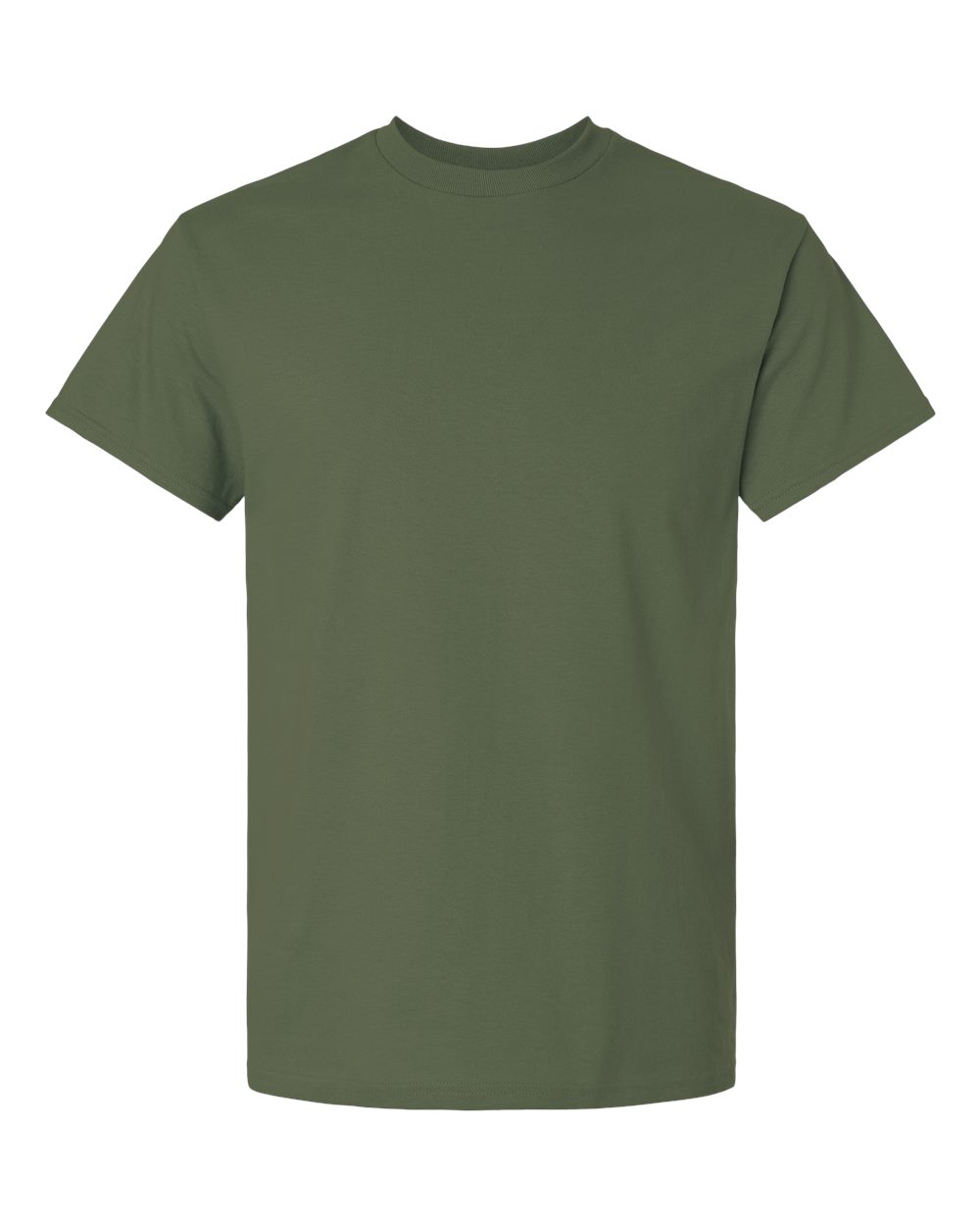 Gildan Unisex Ultra Cotton® T-Shirt. 2000 - Military Green