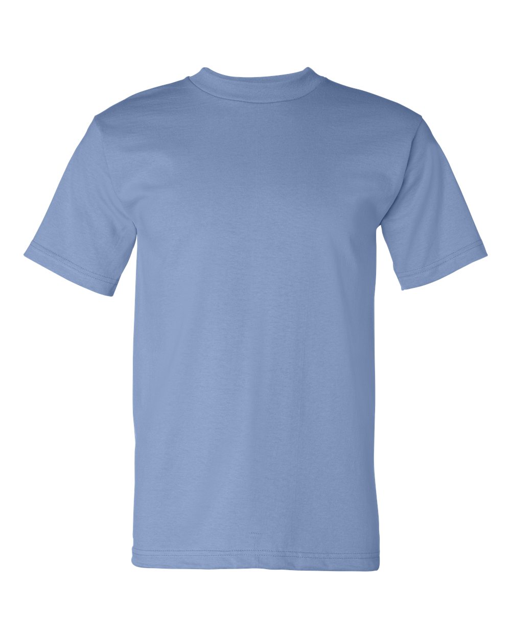 Bayside Unisex USA-Made Heavyweight T-Shirt. 5100 - Carolina Blue