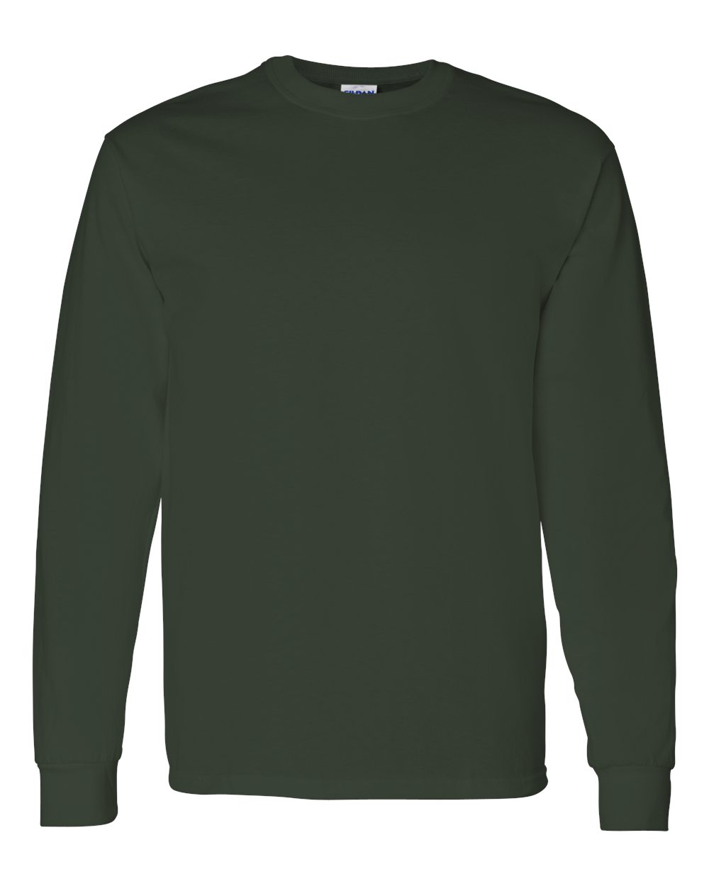 Gildan Unisex Heavy Cotton™ Long Sleeve T-Shirt. 5400 - Forest
