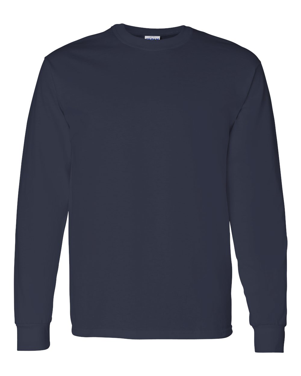 Gildan Unisex Heavy Cotton™ Long Sleeve T-Shirt. 5400 - Navy