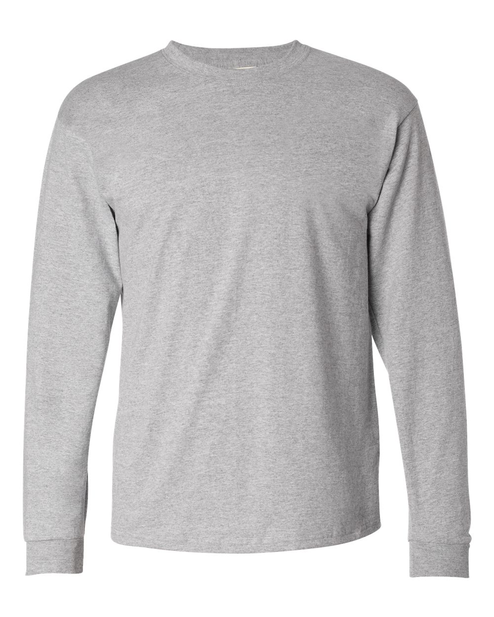 Hanes Unisex Authentic Long Sleeve T-Shirt. 5586 - Light Steel