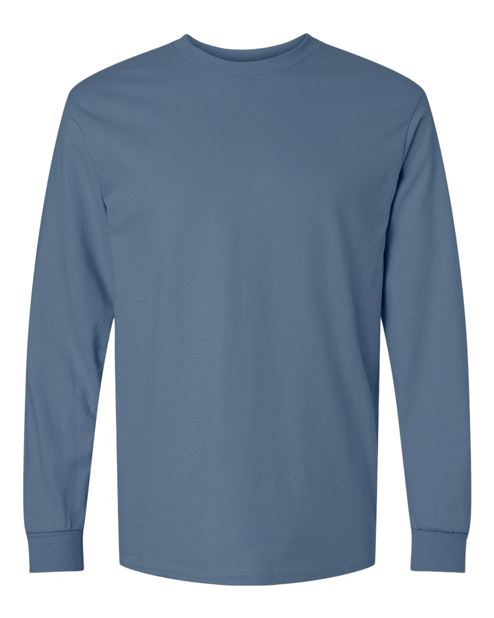Gildan Unisex Ultra Cotton® Long Sleeve T-Shirt. 2400 - Indigo Blue