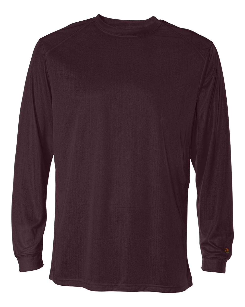 Badger Unisex B-Core Long Sleeve T-Shirt. 4104 - Maroon