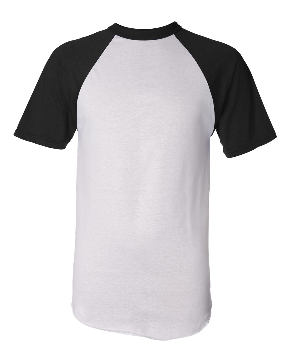 Augusta Sportswear Unisex Raglan Baseball Jersey. 423 - White/ Black