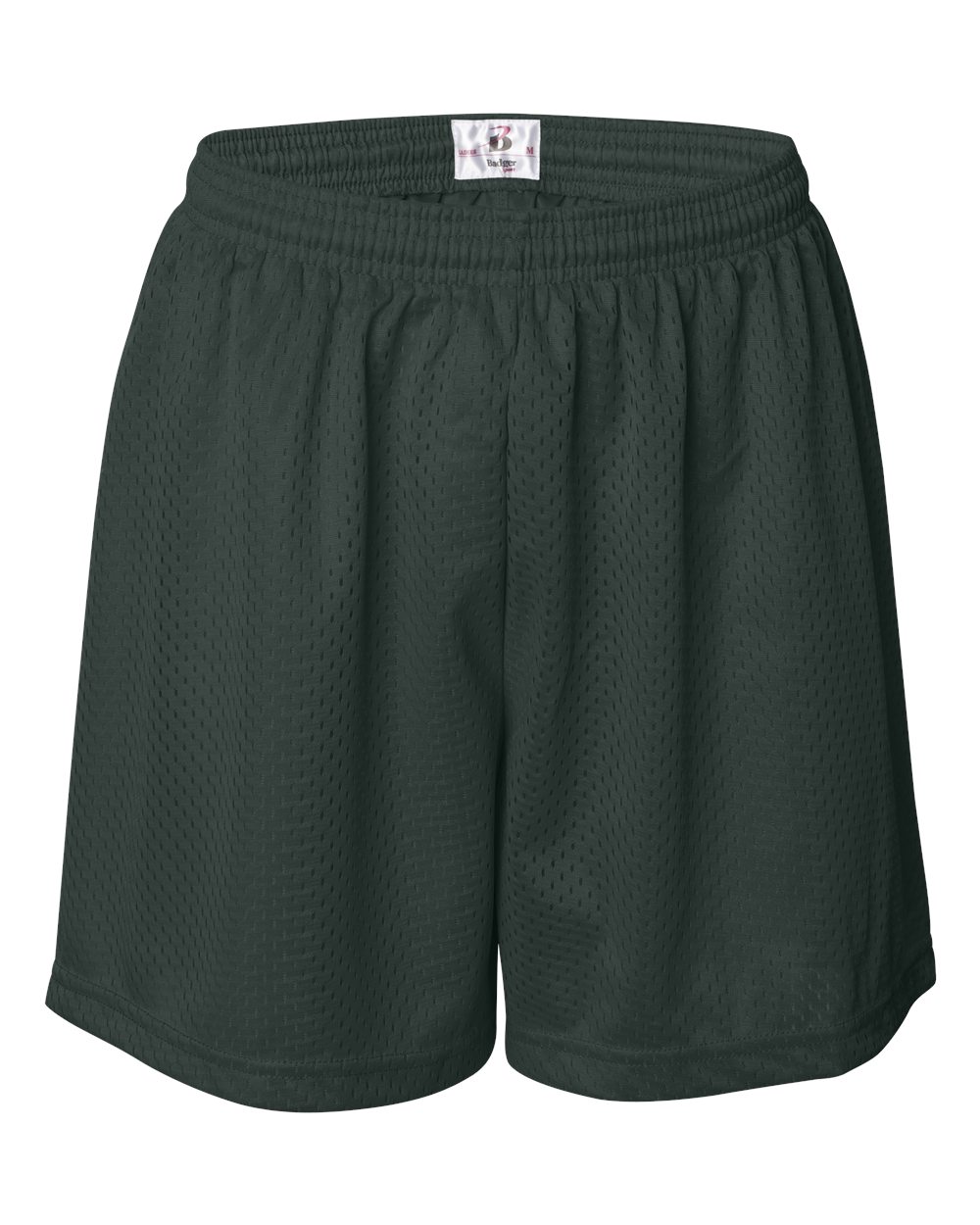 Badger Women's Pro Mesh 5" Solid Liner Shorts. 7216 - Forest