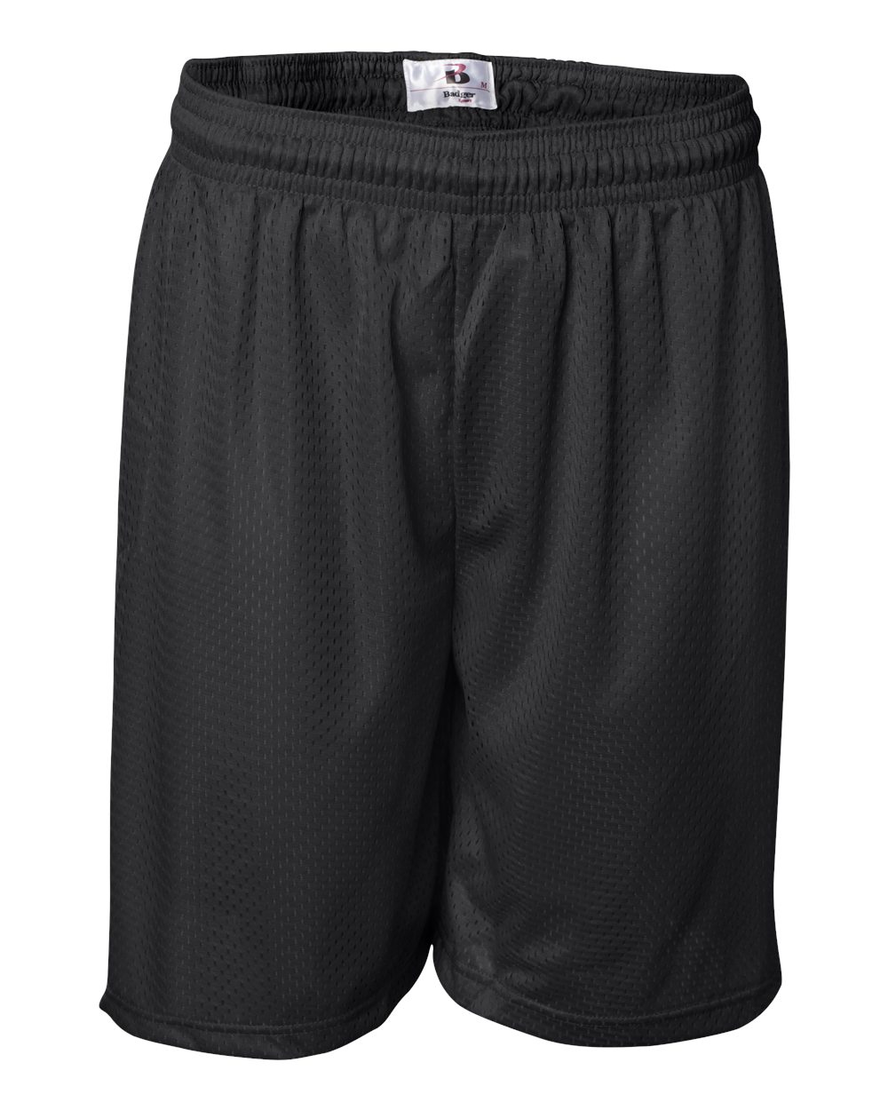 Badger Men's Pro Mesh 7" Shorts. 7207 - Black