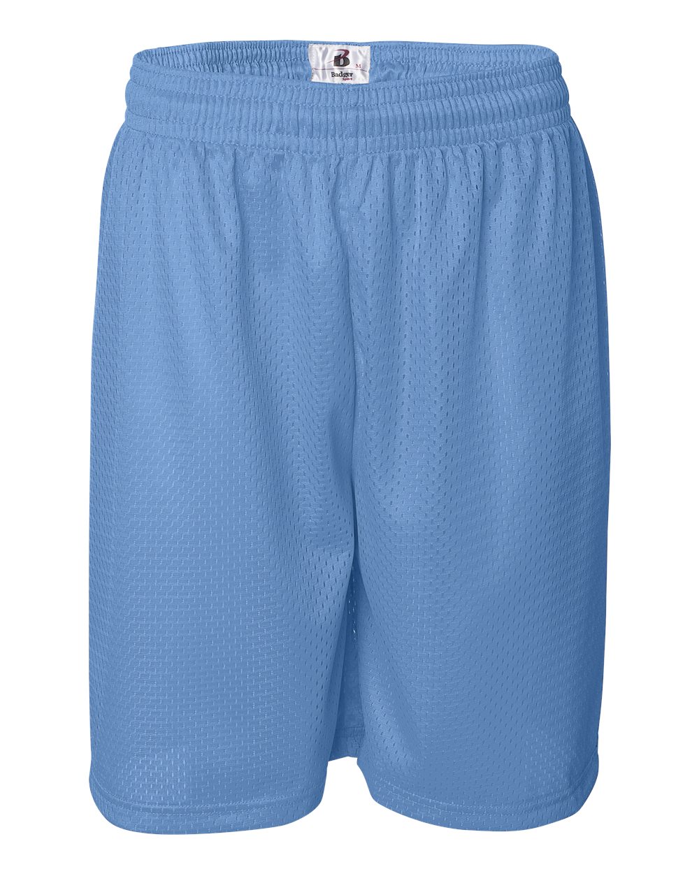 Badger Men's Pro Mesh 9" Shorts. 7209 - Columbia Blue