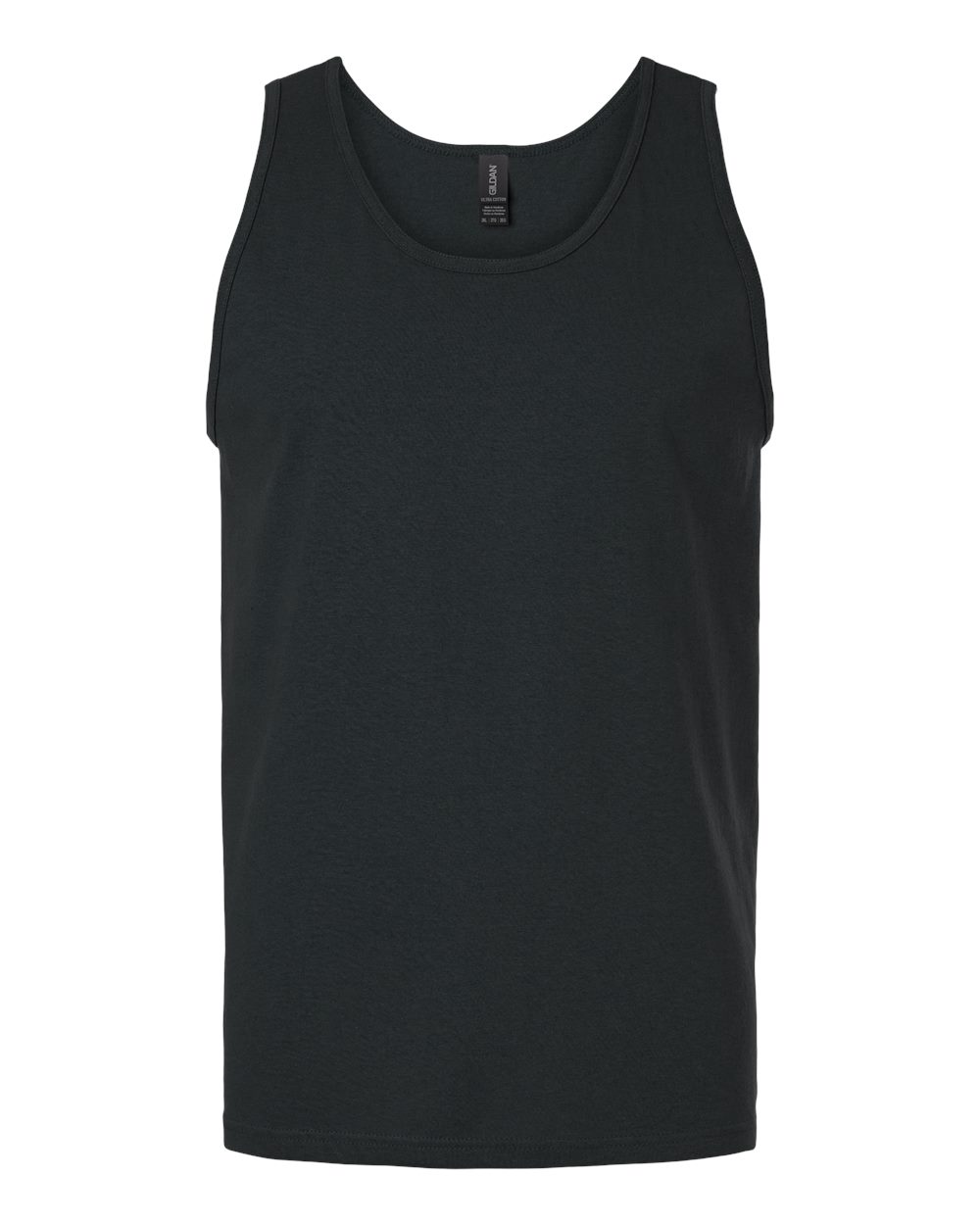 Gildan Unisex Ultra Cotton® Tank Top. 2200 - Black