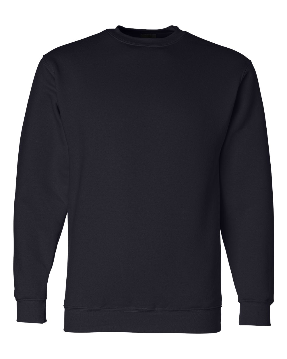 Bayside Unisex USA-Made Crewneck Sweatshirt. 1102 - Navy