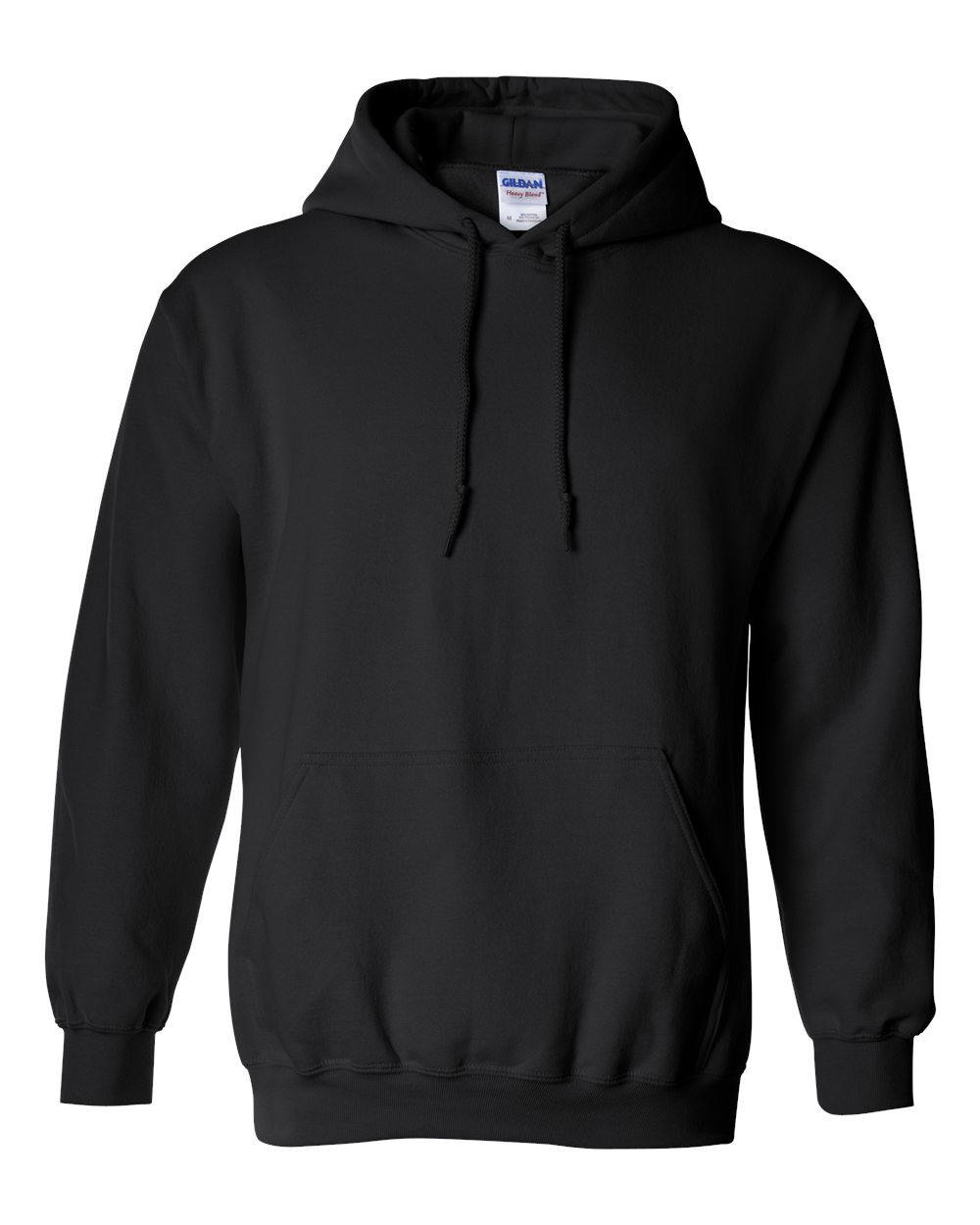 Gildan Unisex Heavy Blend™ Hooded Sweatshirt. 18500 - Black