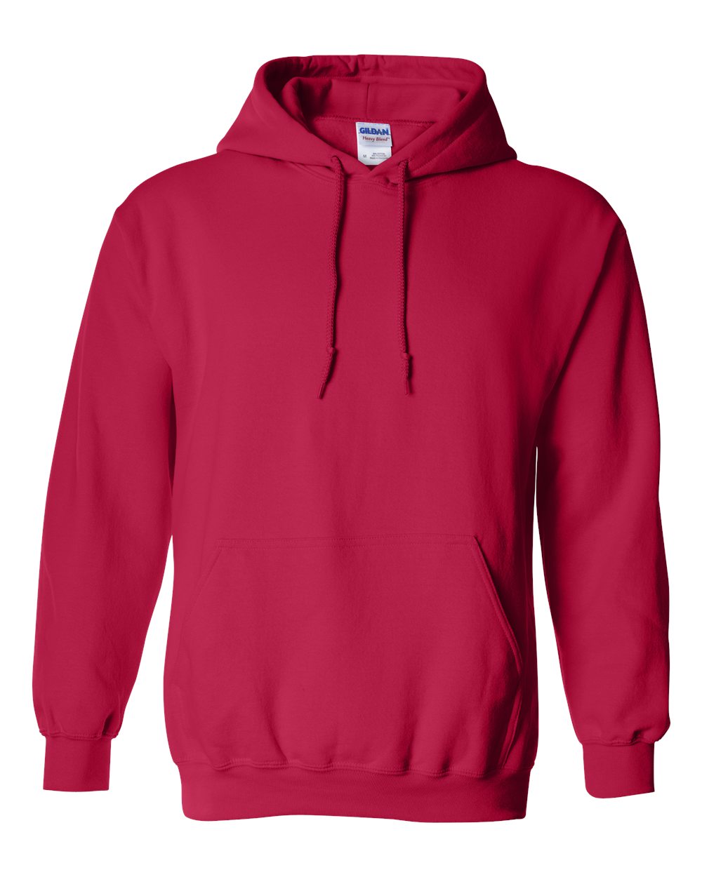 Gildan Unisex Heavy Blend™ Hooded Sweatshirt. 18500 - Cherry Red