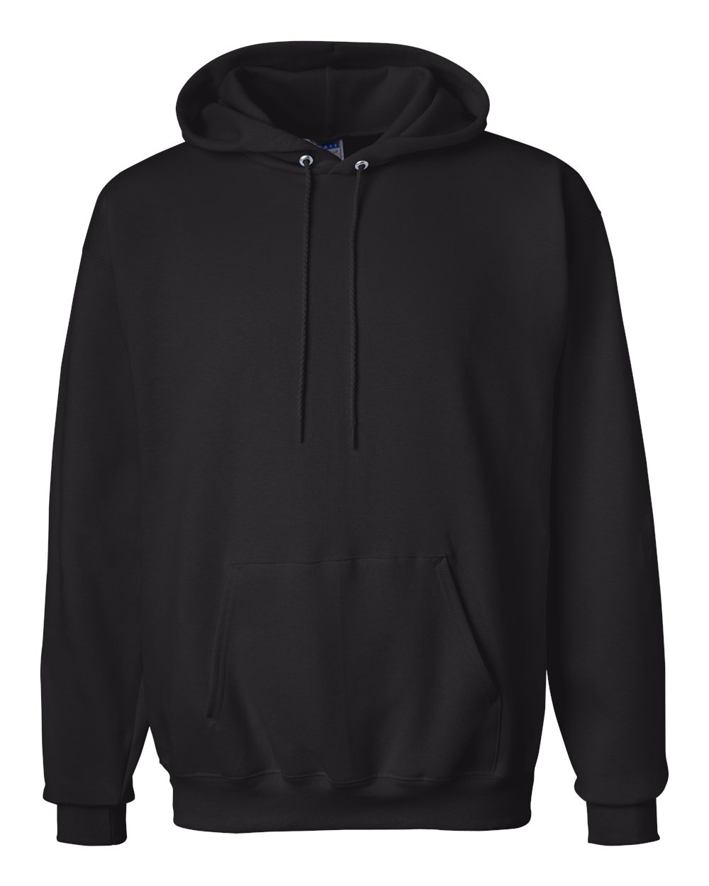 Hanes Unisex Ultimate Cotton® Hooded Sweatshirt. F170 - Black