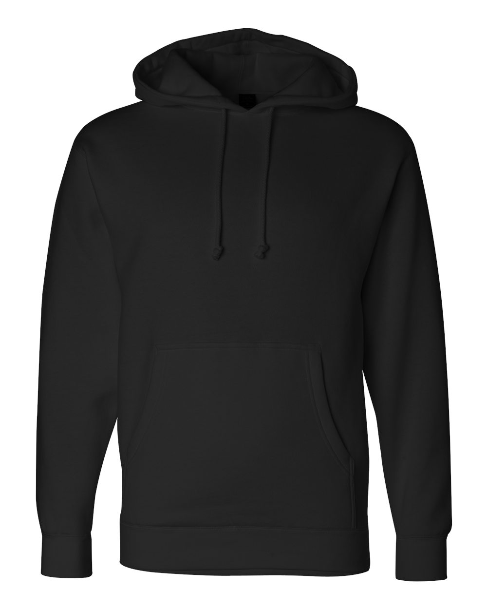 Independent Trading Co. Unisex Heavyweight Hooded Sweatshirt. IND4000 - Black