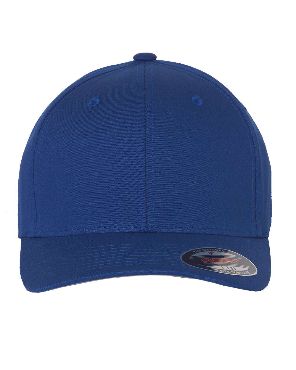 Flexfit V-Flexfit® Cotton Twill Cap. 5001 - Royal Blue