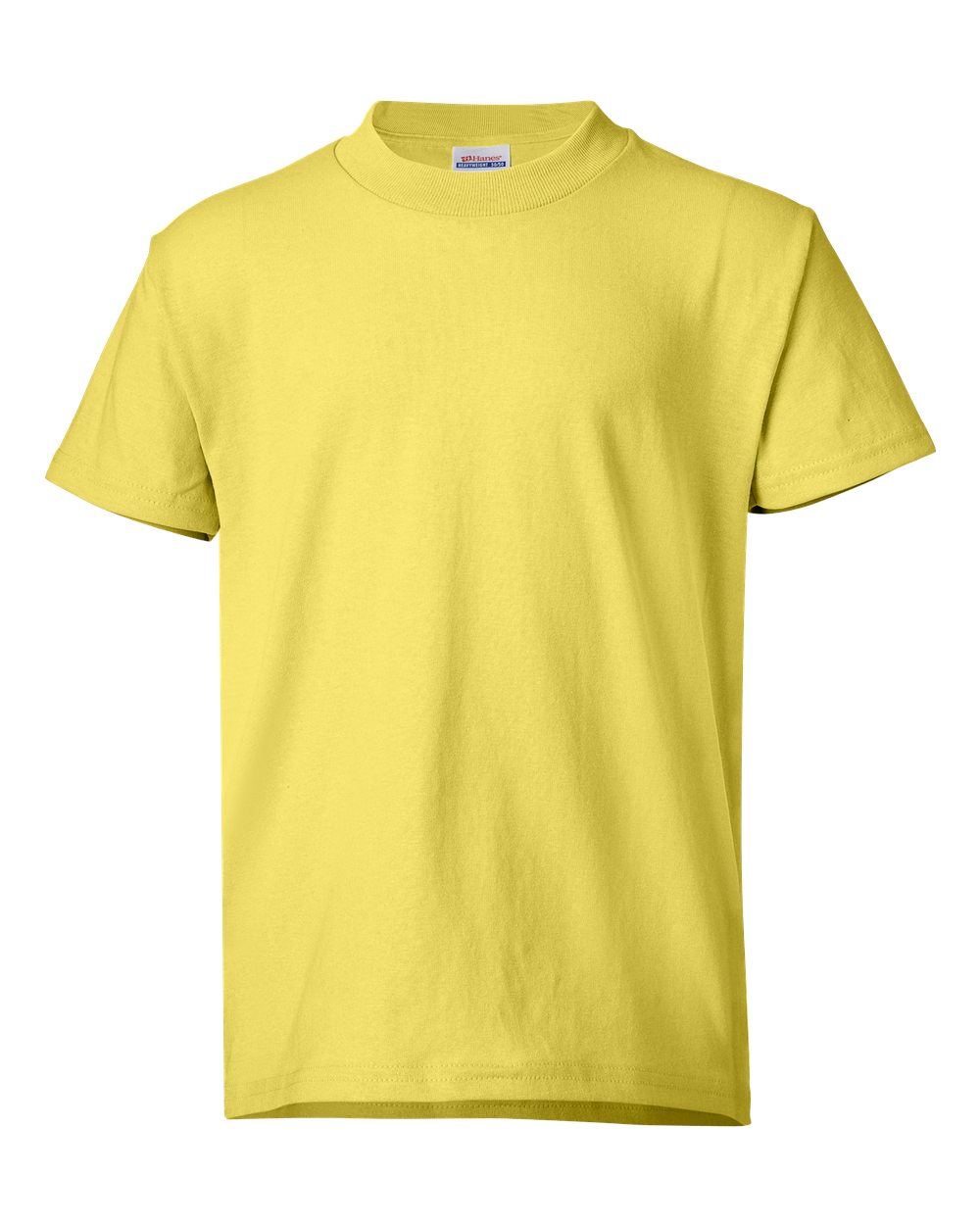 Hanes Youth EcoSmart® T-Shirt. 5370 - Yellow