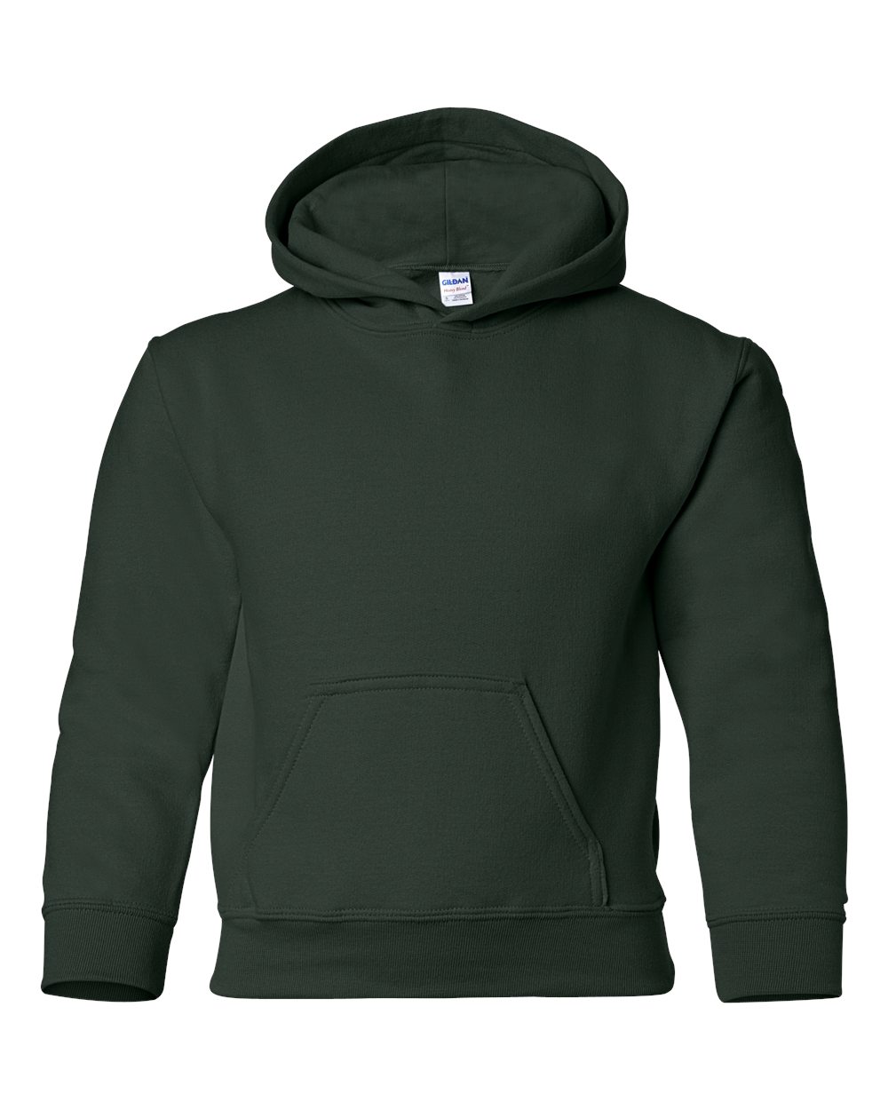 Gildan Youth Heavy Blend™ Hooded Sweatshirt. 18500B - Forest