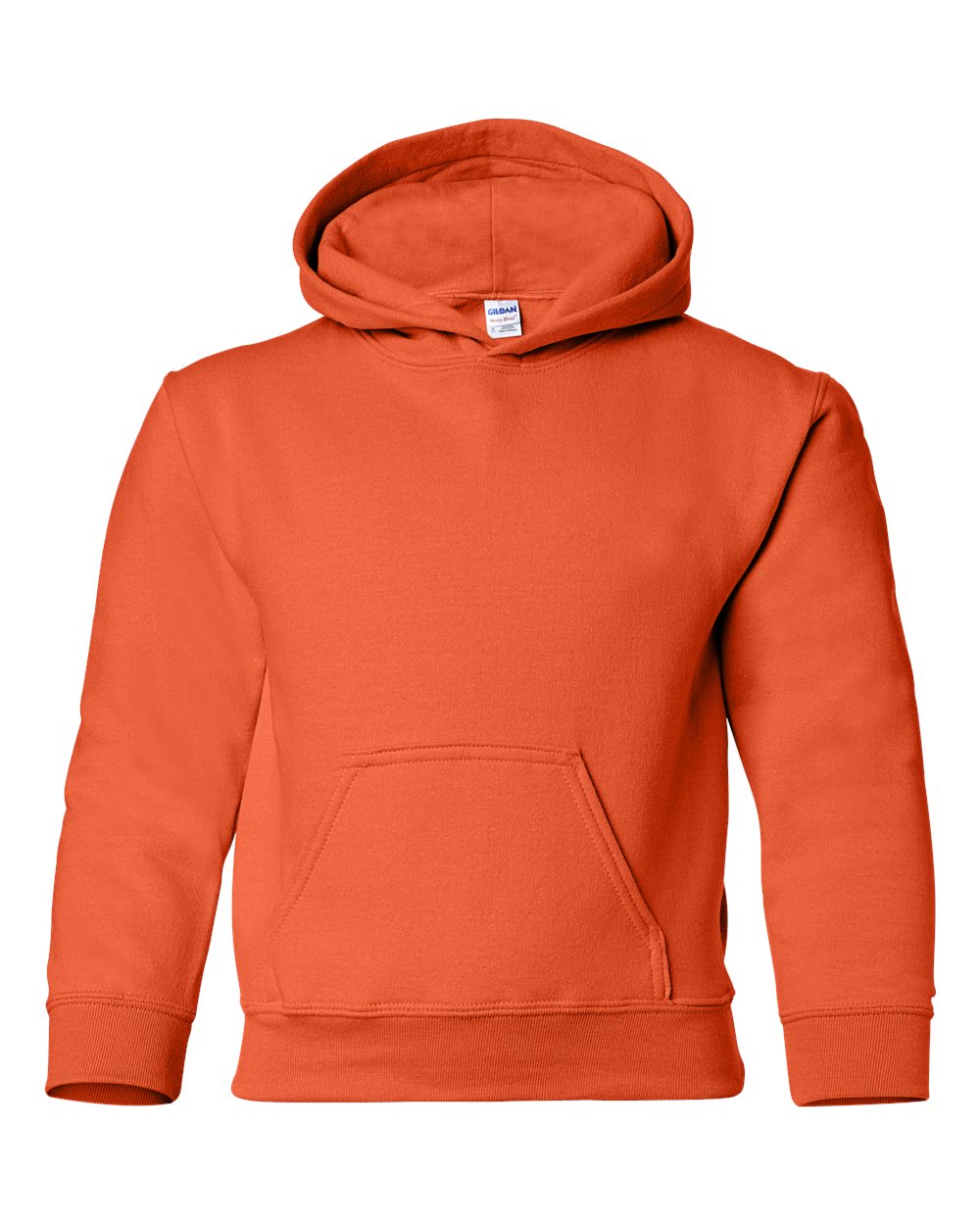 Gildan Youth Heavy Blend™ Hooded Sweatshirt. 18500B - Orange