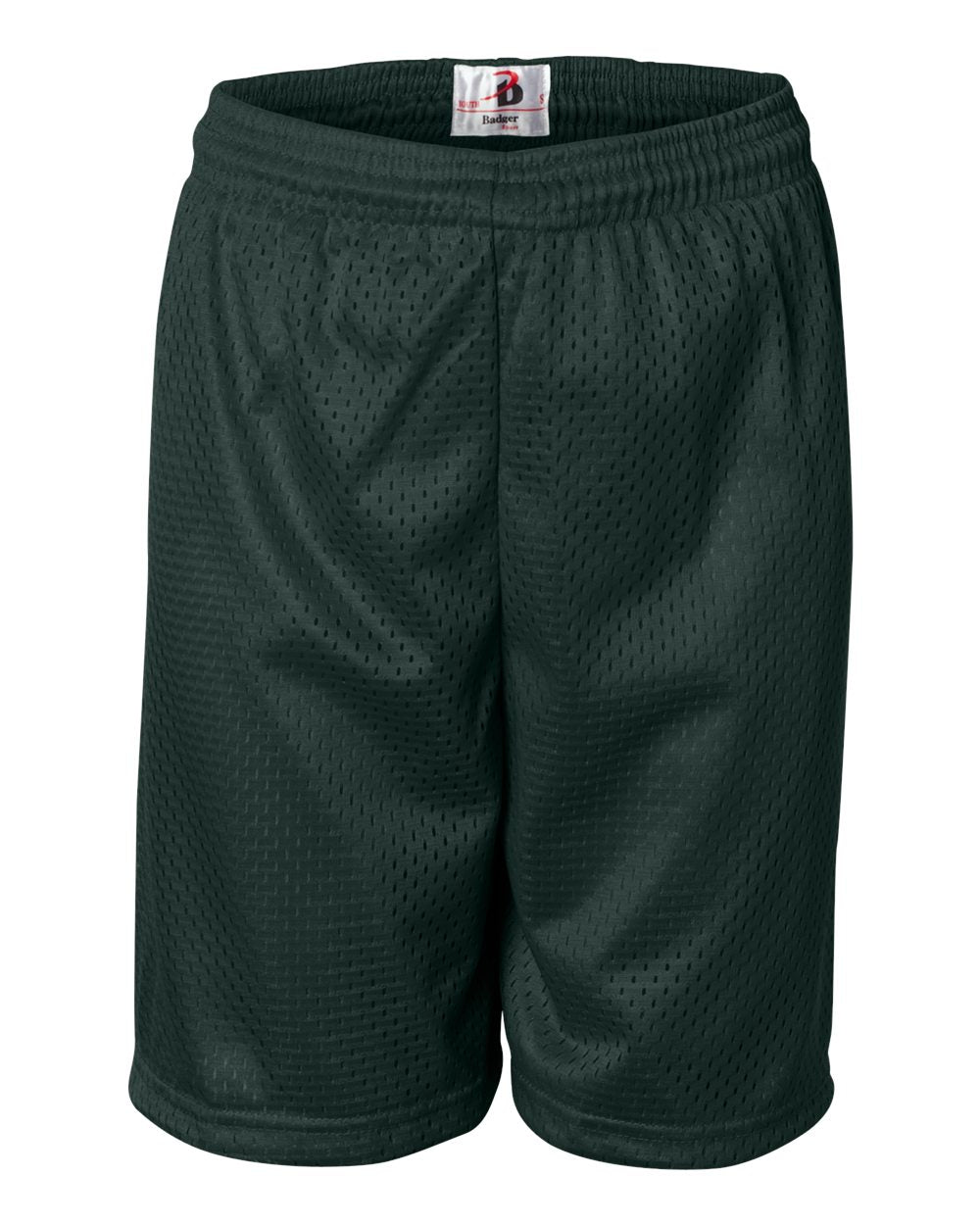 Badger Youth Pro Mesh 6" Shorts. 2207 - Forest