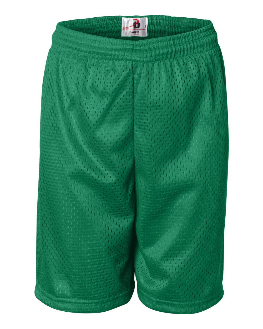 Badger Youth Pro Mesh 6" Shorts. 2207 - Kelly