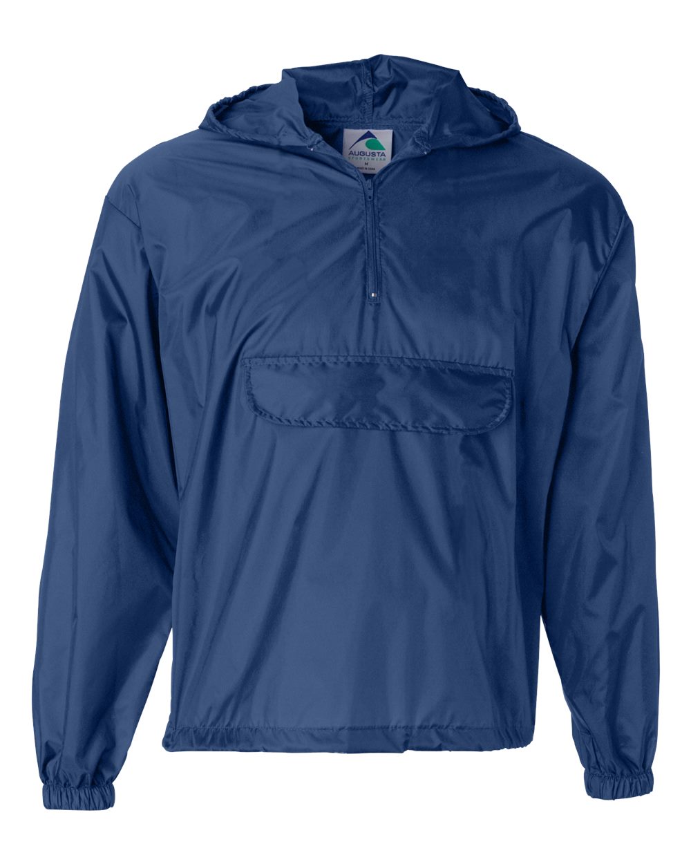 Augusta Sportswear Unisex Packable Half-Zip Hooded Pullover Jacket. 3130 - Royal