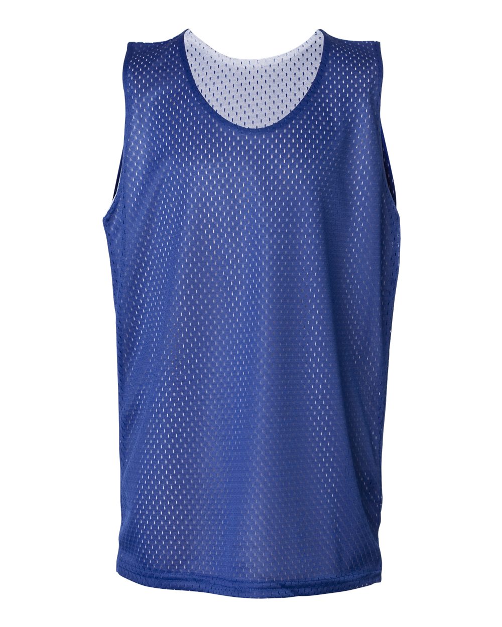 Badger Youth Pro Mesh Reversible Tank Top. 2529 - Royal/ White