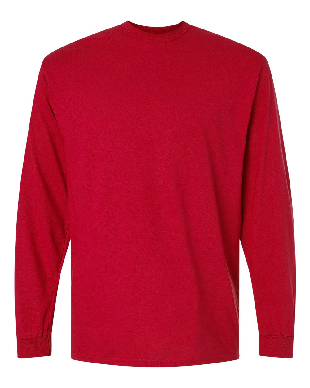 Gildan Unisex DryBlend® 50/50 Long Sleeve T-Shirt. 8400 - Red