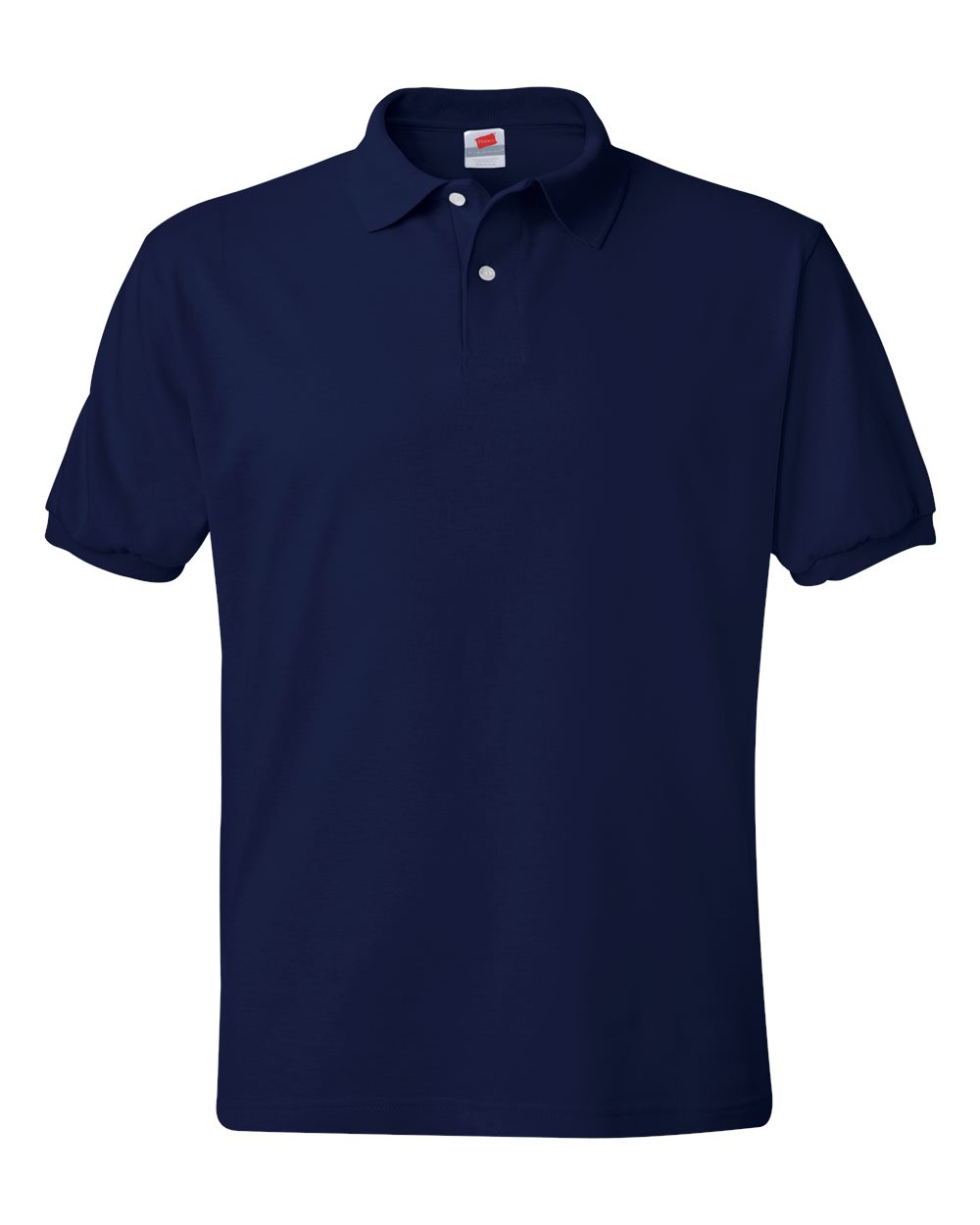 Hanes Unisex EcoSmart® Jersey Polo. 054X - Navy