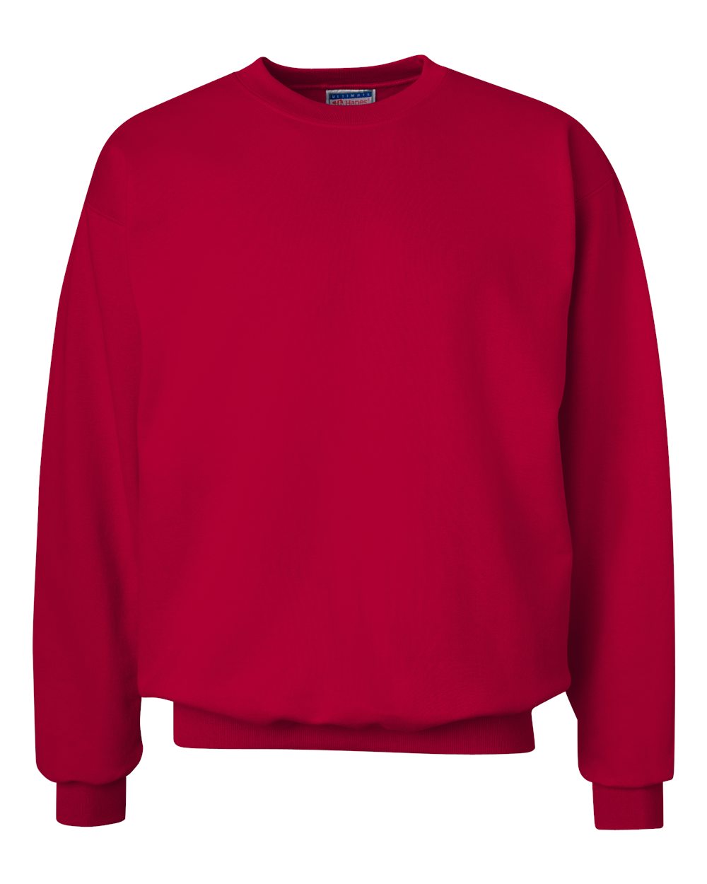 Hanes Unisex Ultimate Cotton® Crewneck Sweatshirt. F260 - Deep Red