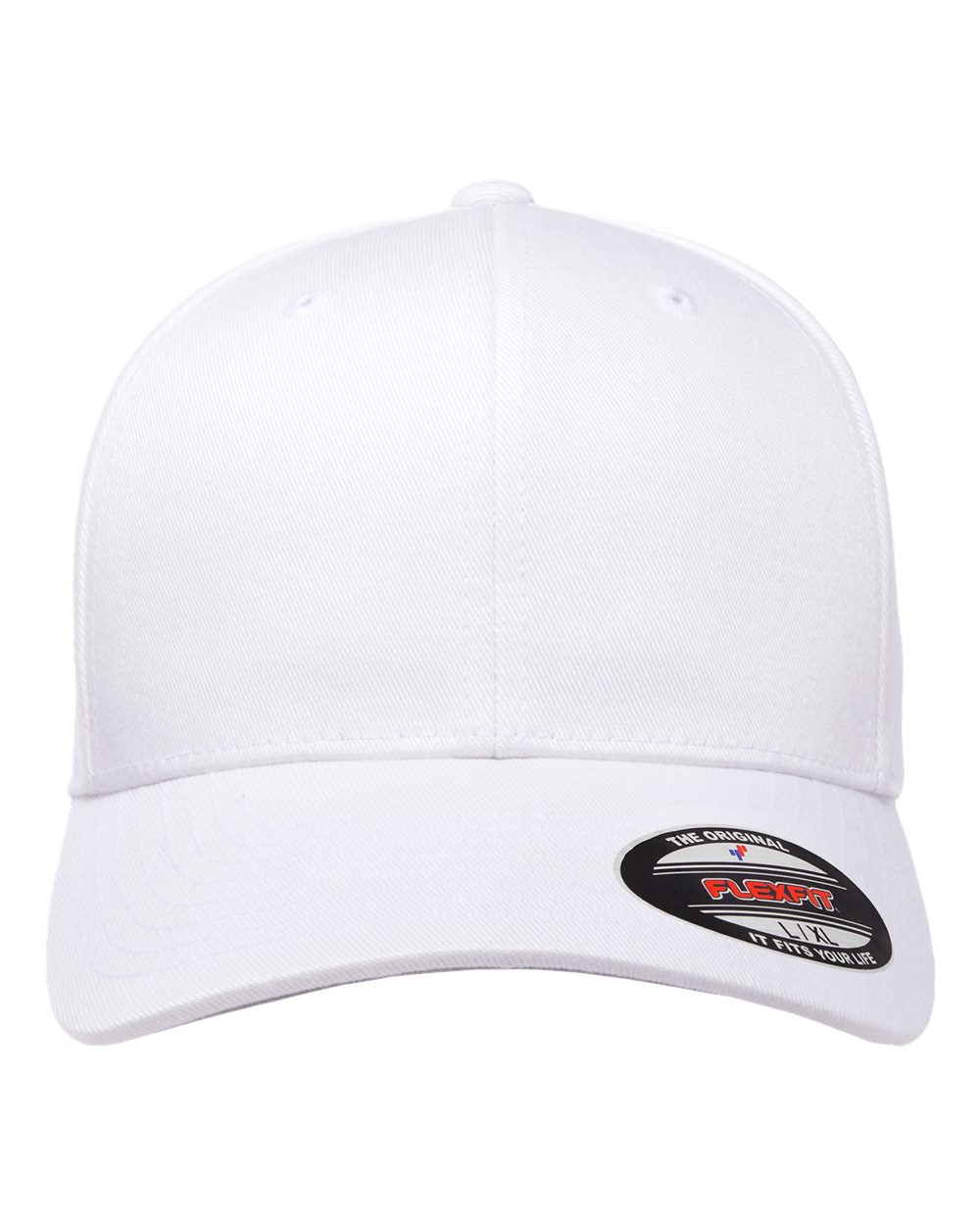 Flexfit Cotton Blend Cap. 6277 - White
