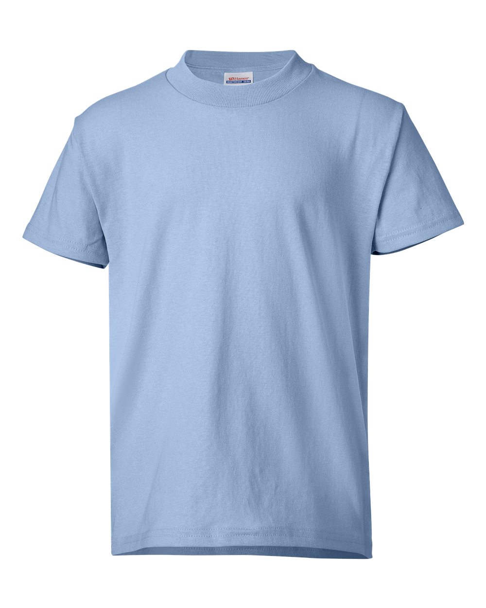 Hanes Youth EcoSmart® T-Shirt. 5370 - Light Blue
