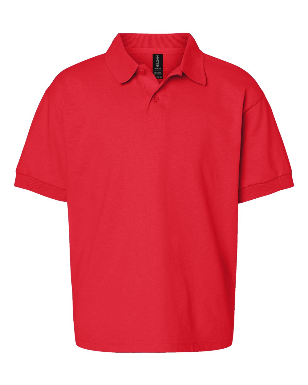 Gildan Youth DryBlend® Jersey Polo. 8800B - Red