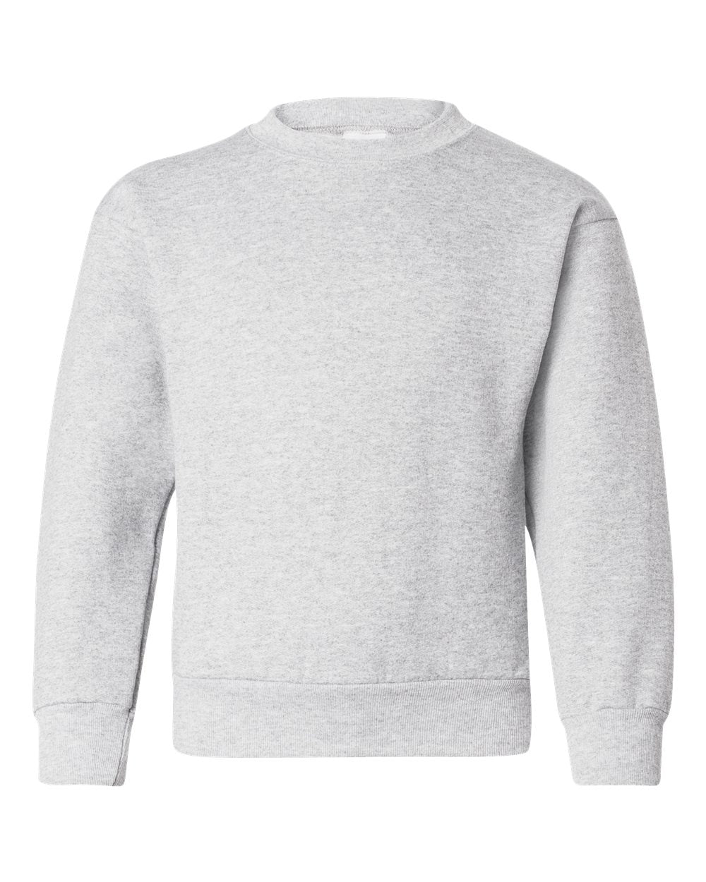 Hanes Youth EcoSmart® Crewneck Sweatshirt. P360 - Ash